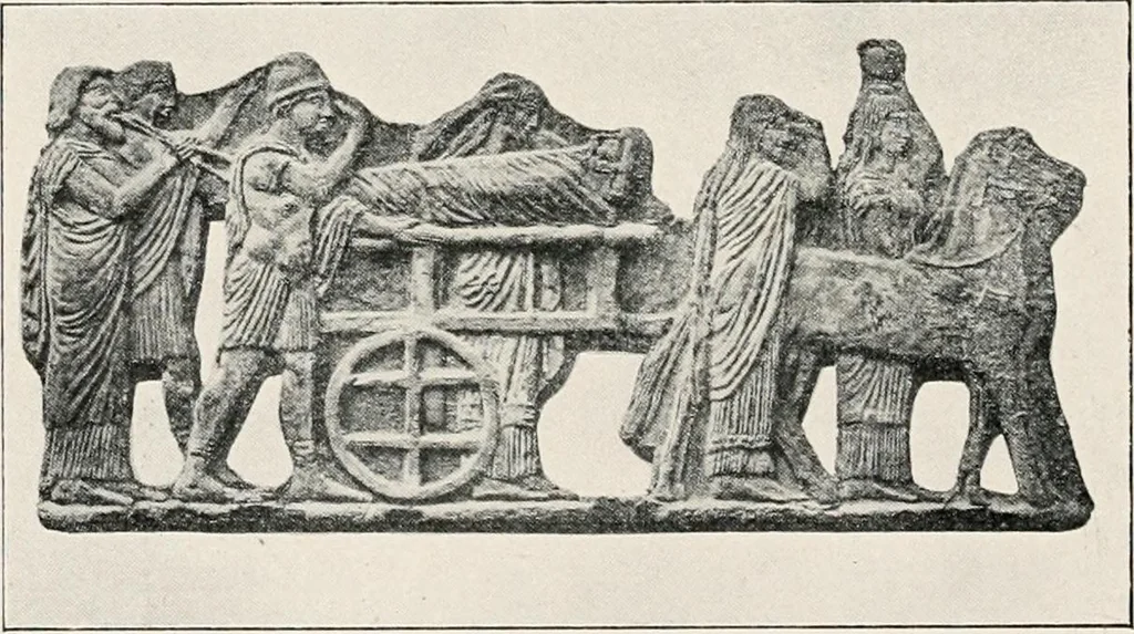 An illustration from Illustrations of school classics, arranged and described, 1903, leaf 331