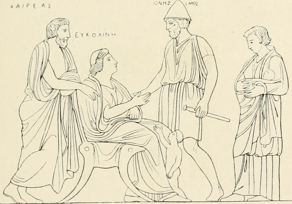 An illustration from Illustrations of school classics, arranged and described, 1903, leaf 340