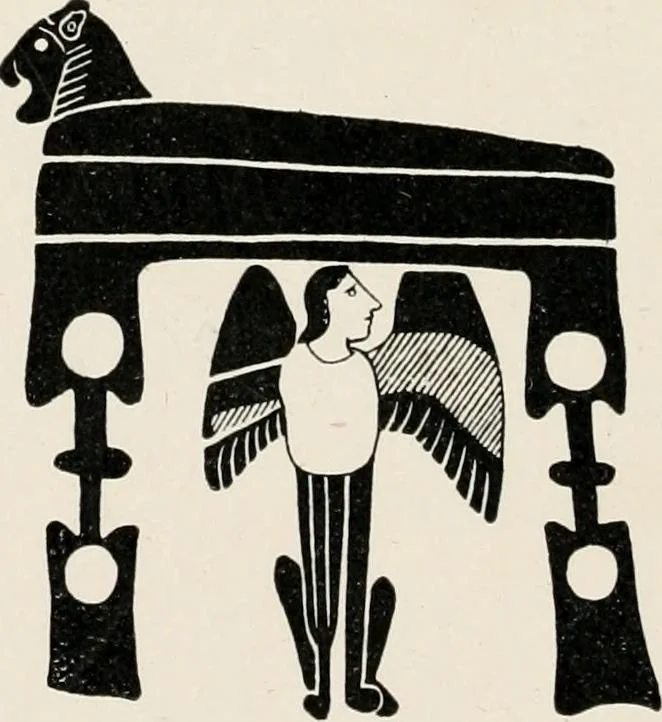 An illustration from Illustrations of school classics, arranged and described, 1903, leaf 341