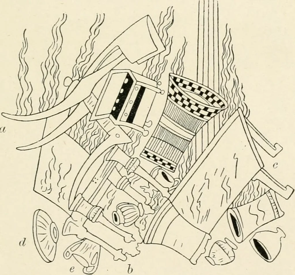An illustration from Illustrations of school classics, arranged and described, 1903, leaf 342