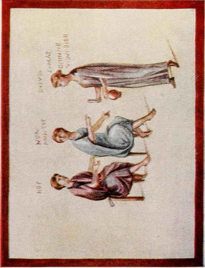 An illustration from Illustrations of school classics, arranged and described, 1903, leaf 353
