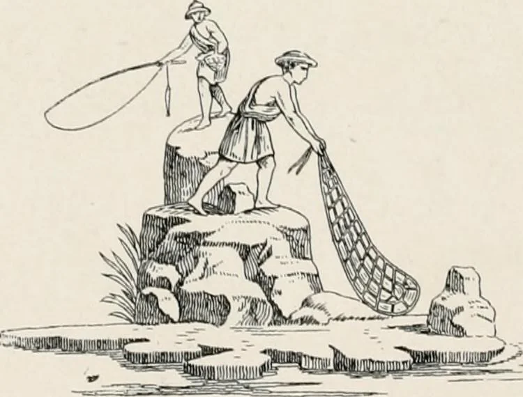 An illustration from Illustrations of school classics, arranged and described, 1903, leaf 361