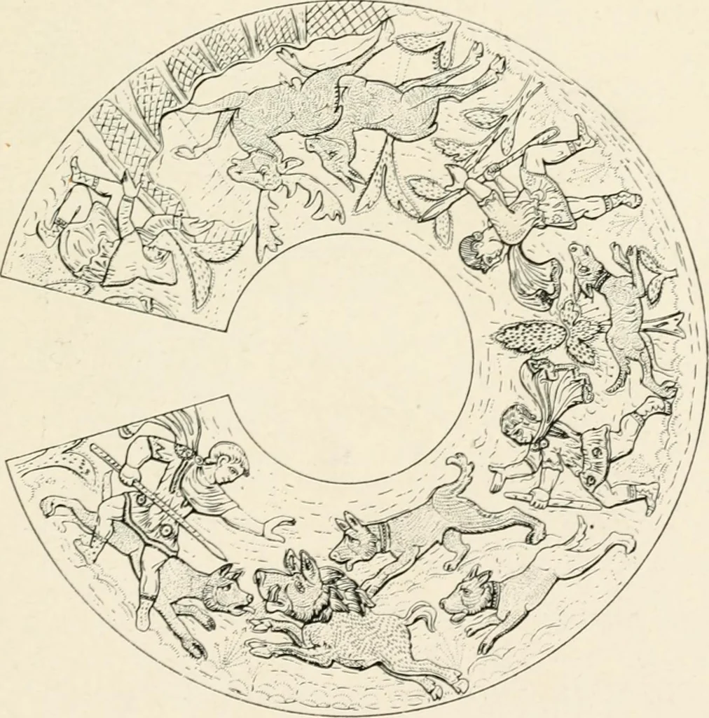 An illustration from Illustrations of school classics, arranged and described, 1903, leaf 362