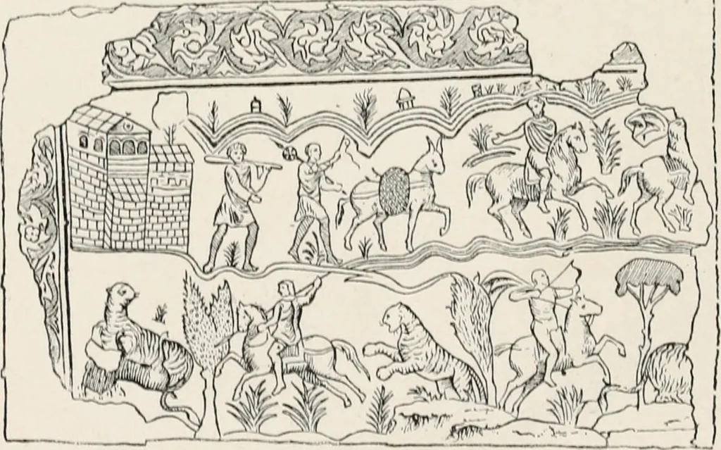 An illustration from Illustrations of school classics, arranged and described, 1903, leaf 363