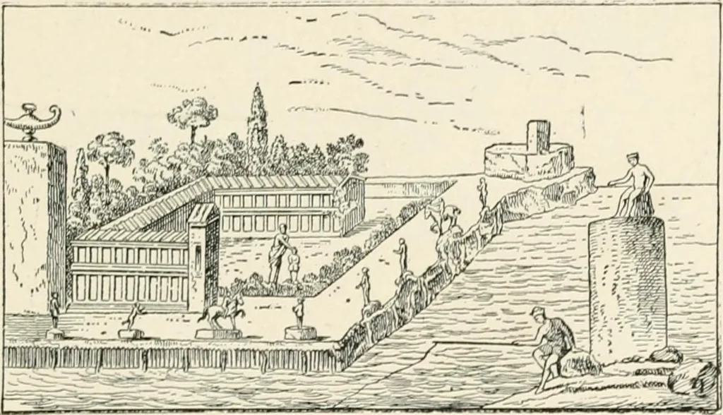 An illustration from Illustrations of school classics, arranged and described, 1903, leaf 364