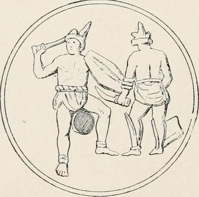 An illustration from Illustrations of school classics, arranged and described, 1903, leaf 373