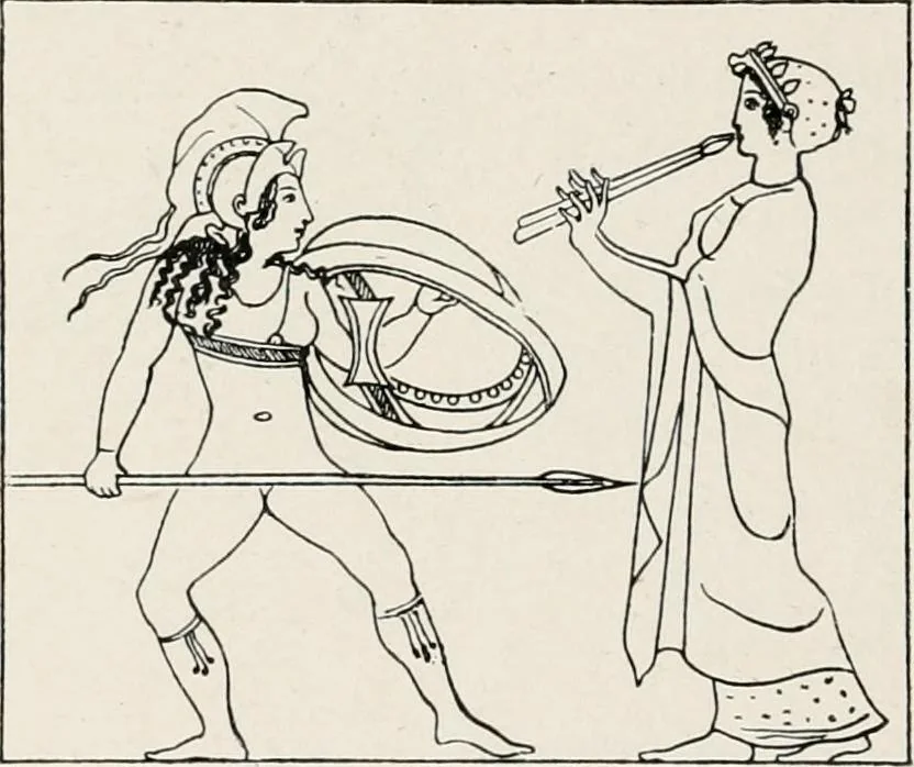 An illustration from Illustrations of school classics, arranged and described, 1903, leaf 391