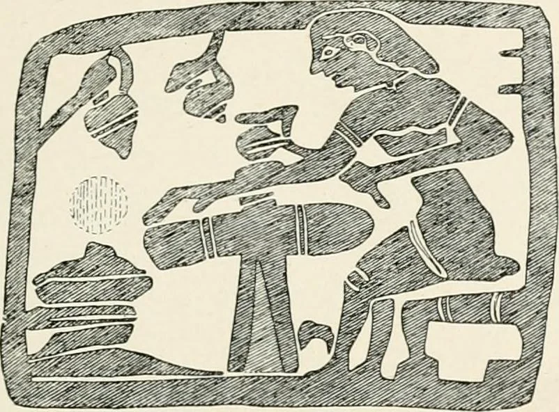 An illustration from Illustrations of school classics, arranged and described, 1903, leaf 398