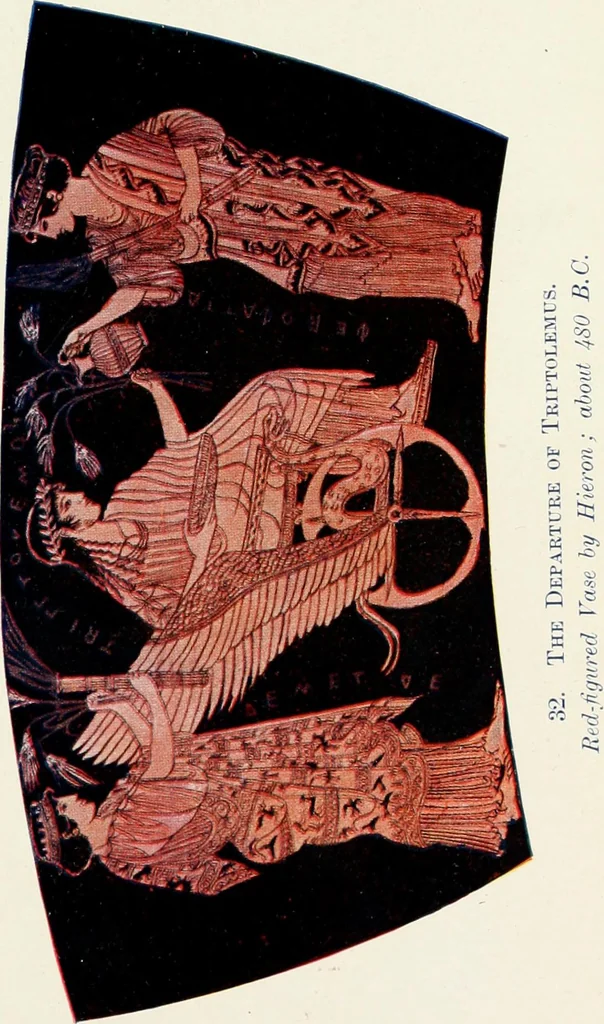 An illustration from Illustrations of school classics, arranged and described, 1903, leaf 40