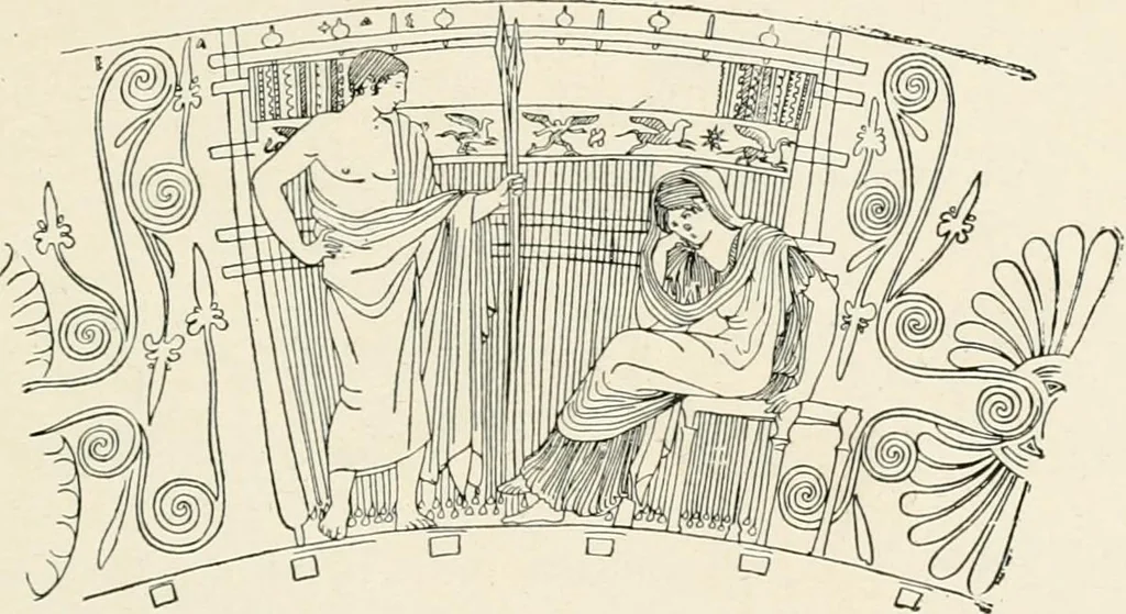 An illustration from Illustrations of school classics, arranged and described, 1903, leaf 400