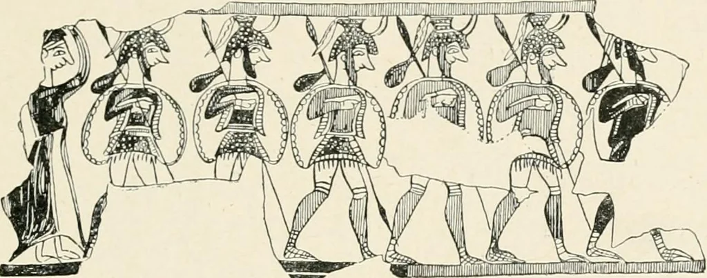 An illustration from Illustrations of school classics, arranged and described, 1903, leaf 410
