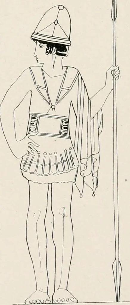An illustration from Illustrations of school classics, arranged and described, 1903, leaf 419