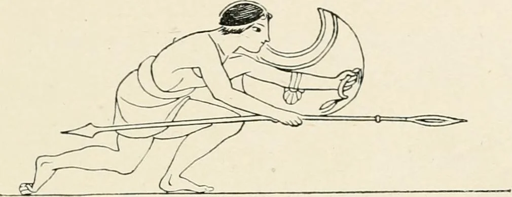 An illustration from Illustrations of school classics, arranged and described, 1903, leaf 420