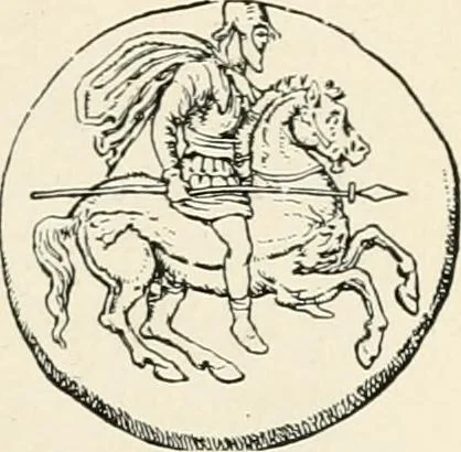 An illustration from Illustrations of school classics, arranged and described, 1903, leaf 424