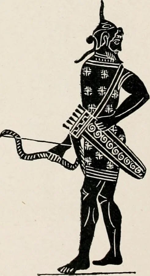 An illustration from Illustrations of school classics, arranged and described, 1903, leaf 425