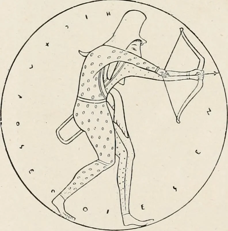 An illustration from Illustrations of school classics, arranged and described, 1903, leaf 427