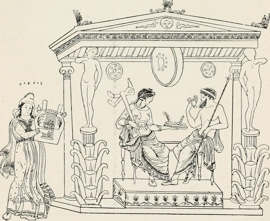 An illustration from Illustrations of school classics, arranged and described, 1903, leaf 43