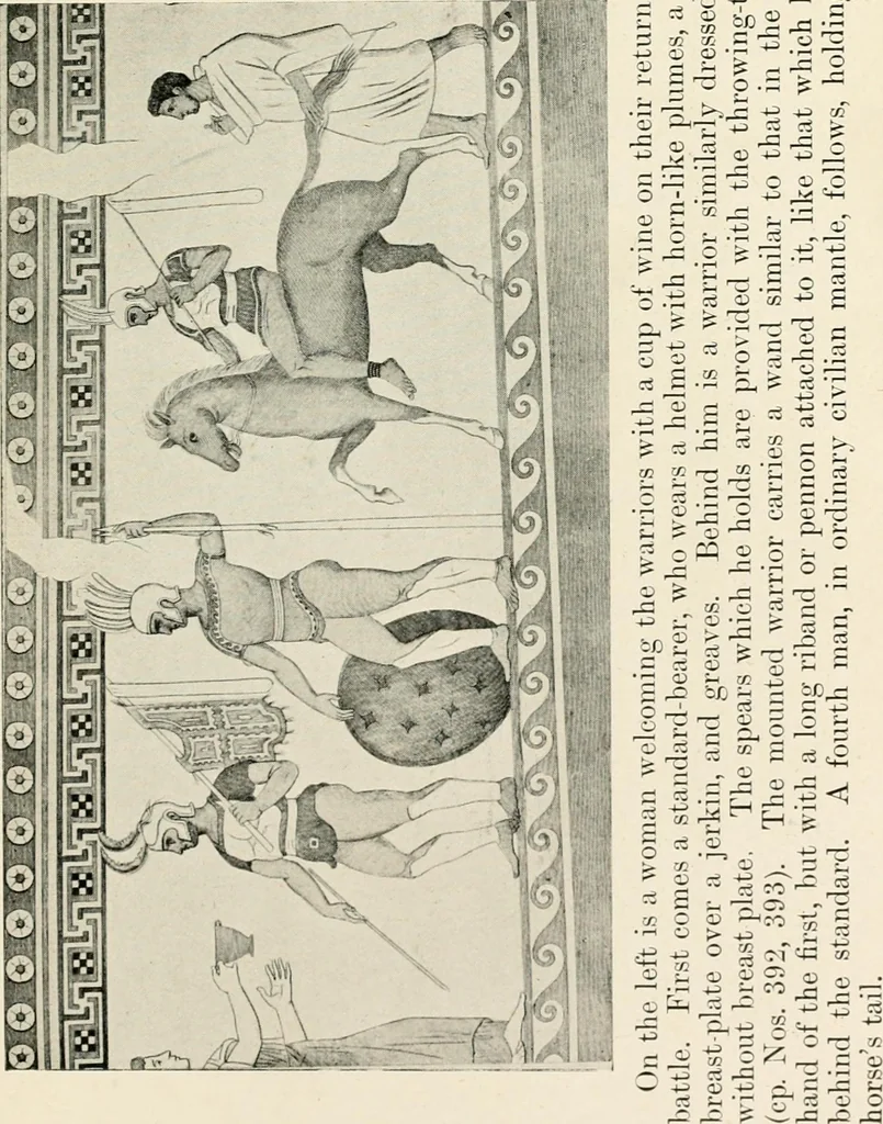 An illustration from Illustrations of school classics, arranged and described, 1903, leaf 430