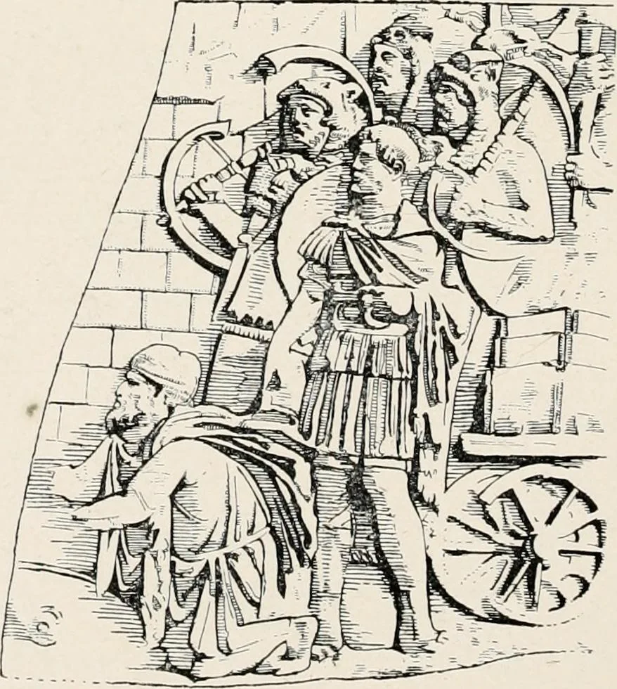 An illustration from Illustrations of school classics, arranged and described, 1903, leaf 441