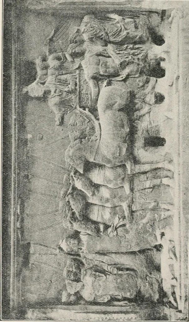 An illustration from Illustrations of school classics, arranged and described, 1903, leaf 449