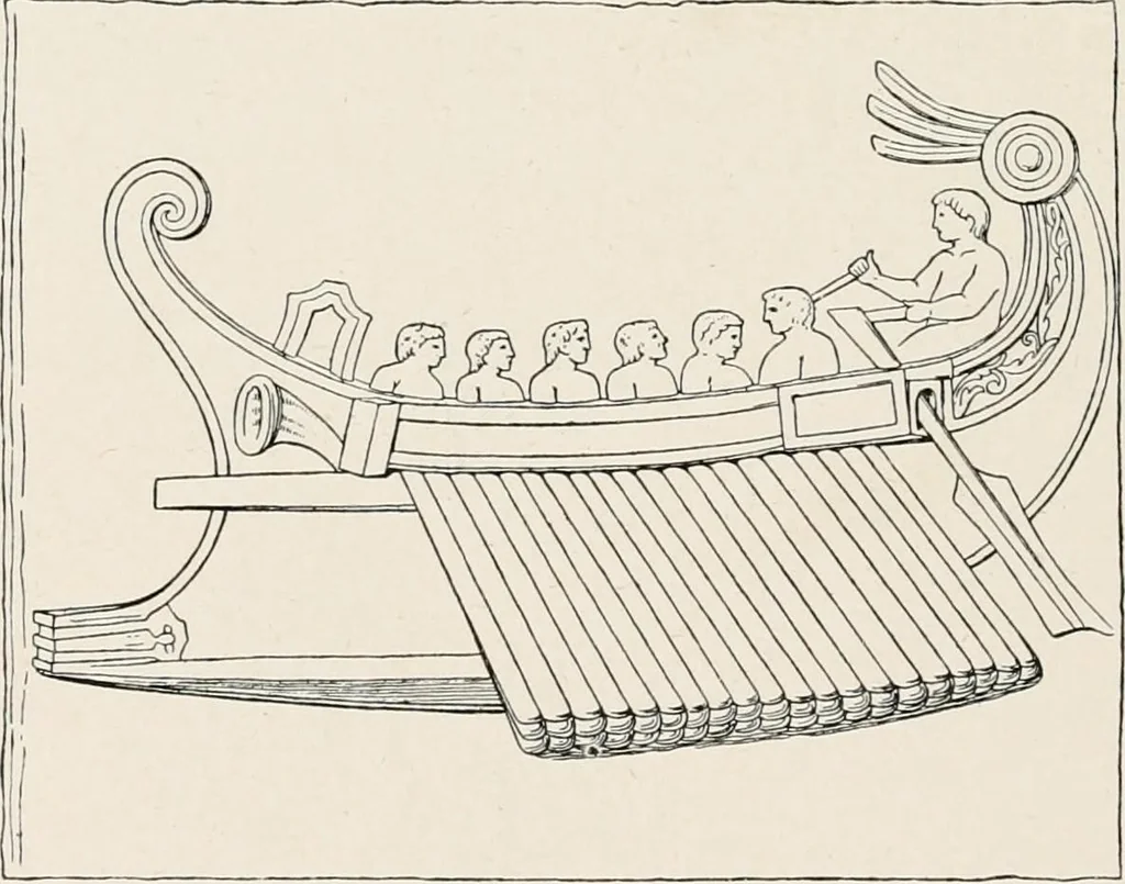 An illustration from Illustrations of school classics, arranged and described, 1903, leaf 455