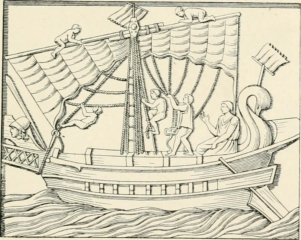 An illustration from Illustrations of school classics, arranged and described, 1903, leaf 456