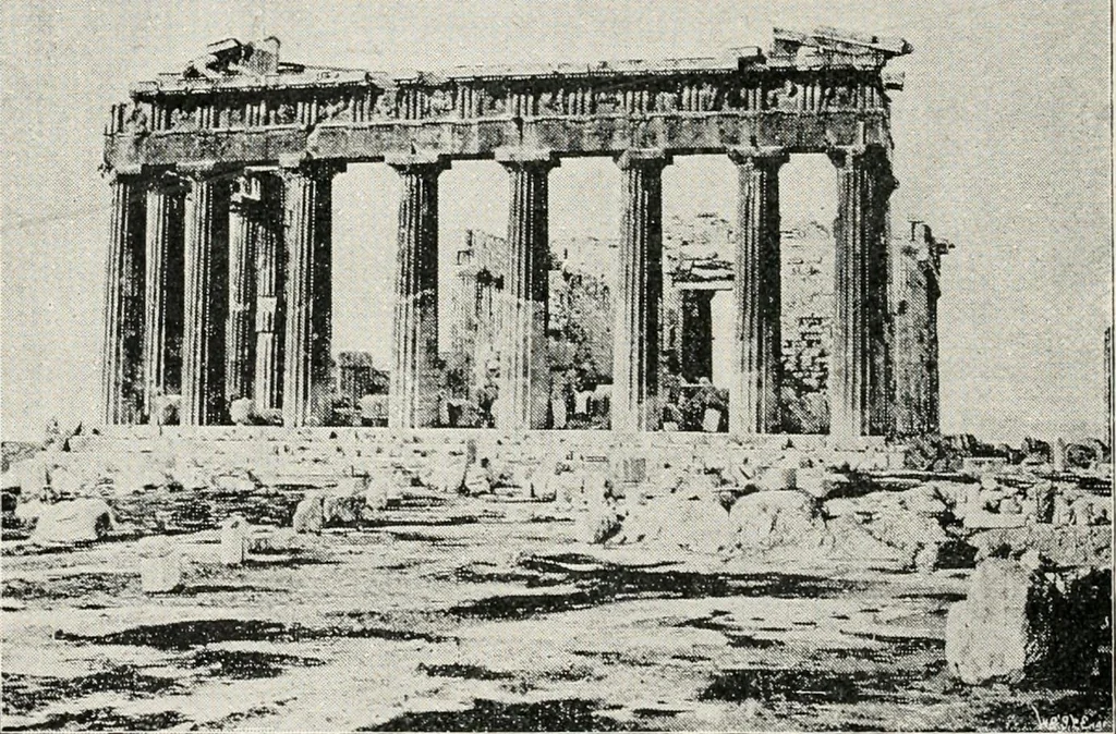 An illustration from Illustrations of school classics, arranged and described, 1903, leaf 469