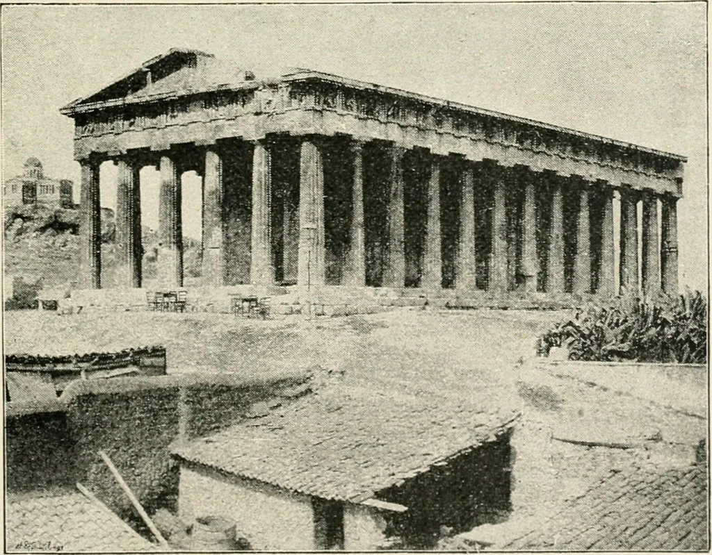 An illustration from Illustrations of school classics, arranged and described, 1903, leaf 470