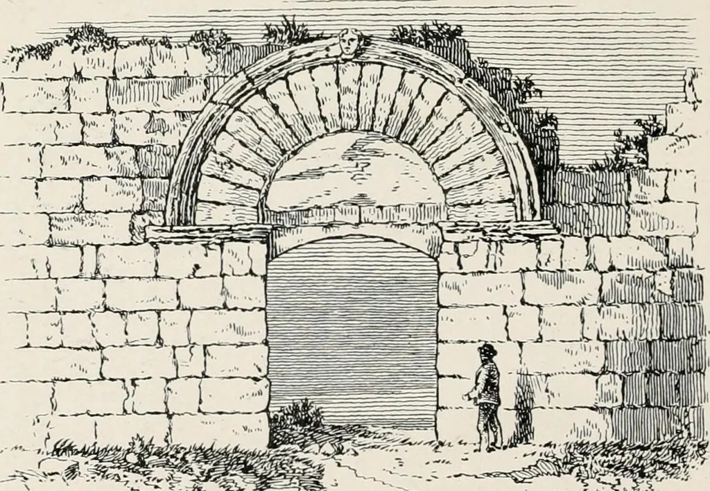 An illustration from Illustrations of school classics, arranged and described, 1903, leaf 493