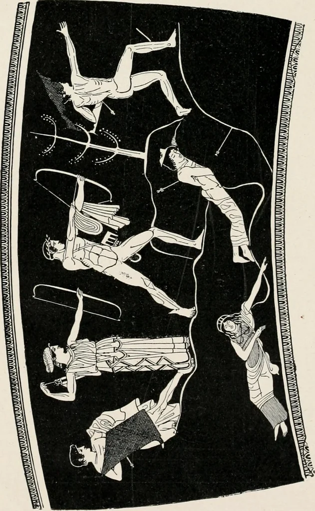 An illustration from Illustrations of school classics, arranged and described, 1903, leaf 51