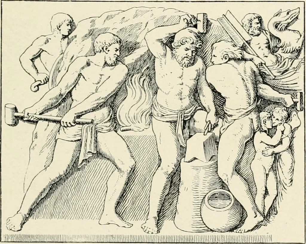 An illustration from Illustrations of school classics, arranged and described, 1903, leaf 56