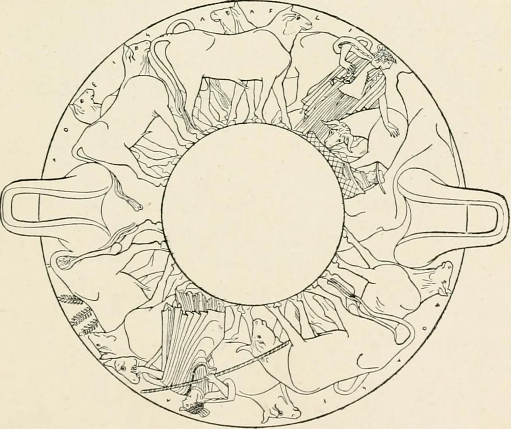 An illustration from Illustrations of school classics, arranged and described, 1903, leaf 64