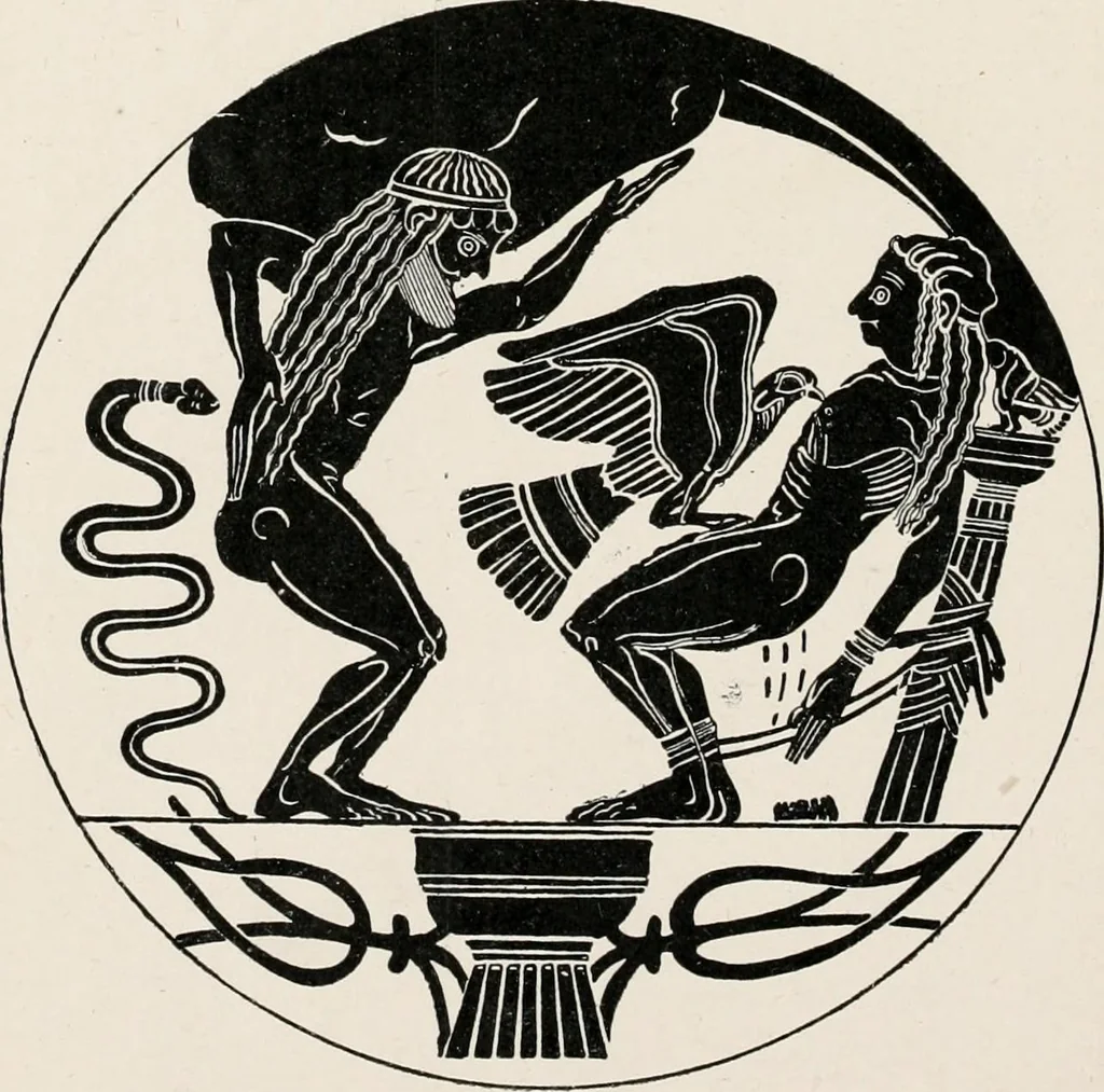 An illustration from Illustrations of school classics, arranged and described, 1903, leaf 83