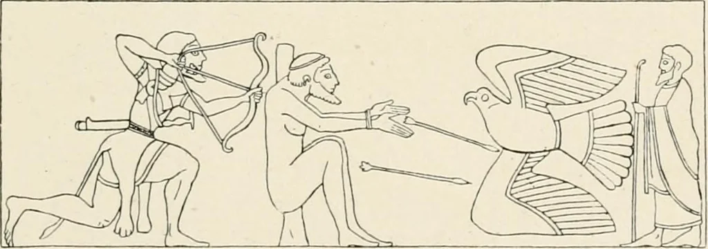 An illustration from Illustrations of school classics, arranged and described, 1903, leaf 84