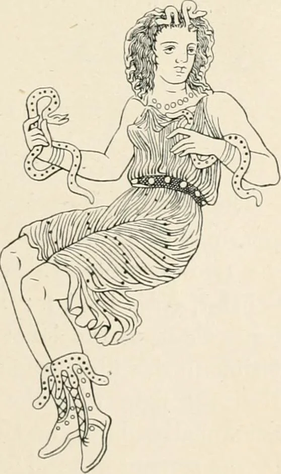 An illustration from Illustrations of school classics, arranged and described, 1903, leaf 88