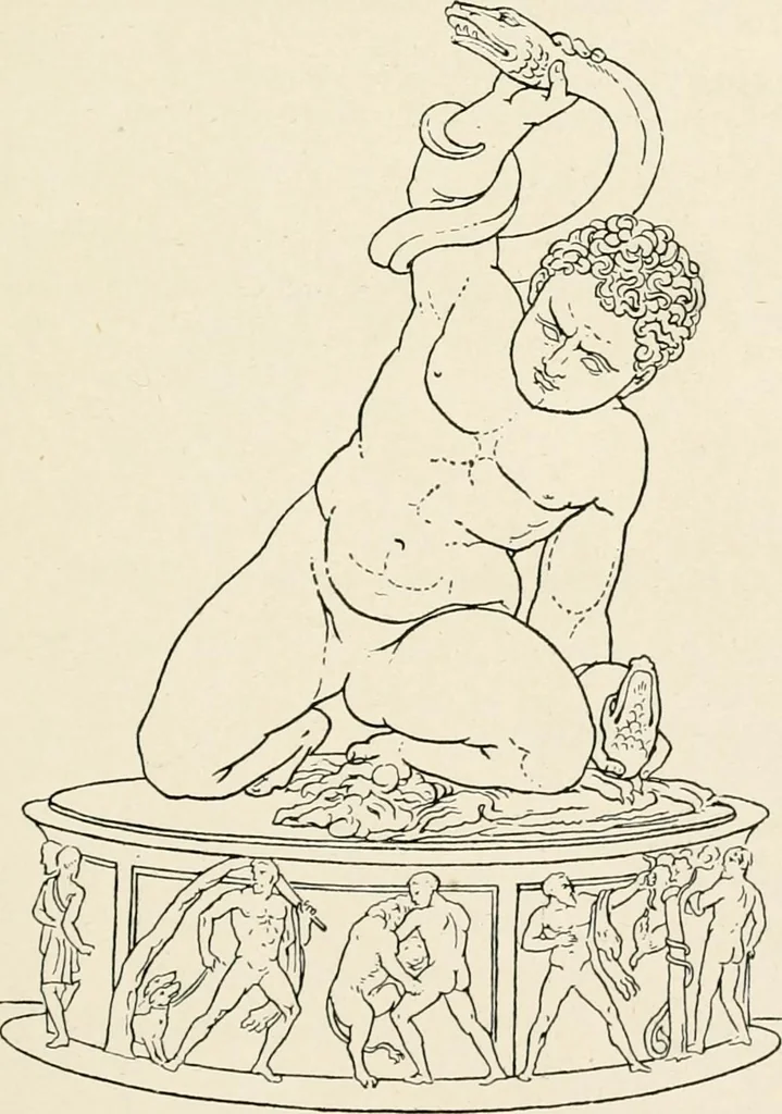 An illustration from Illustrations of school classics, arranged and described, 1903, leaf 90