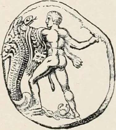 An illustration from Illustrations of school classics, arranged and described, 1903, leaf 91