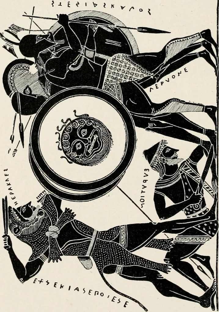 An illustration from Illustrations of school classics, arranged and described, 1903, leaf 93