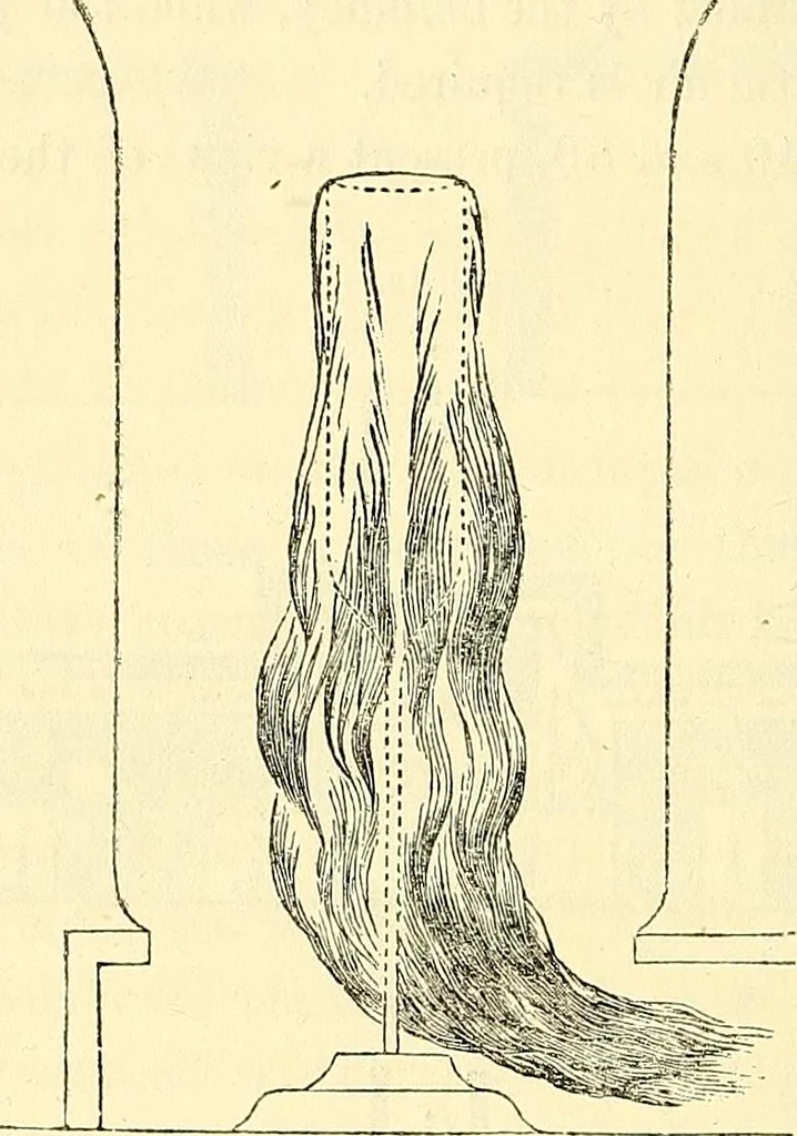 An illustration from Illustrations of the theory and practice of ventilation : with remarks on warming, exclusive lighting, and the communication of sound, 1844, leaf 125