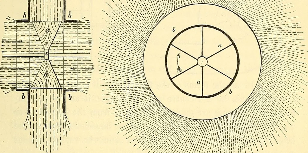 An illustration from Illustrations of the theory and practice of ventilation : with remarks on warming, exclusive lighting, and the communication of sound, 1844, leaf 132