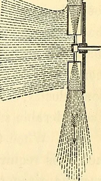 An illustration from Illustrations of the theory and practice of ventilation : with remarks on warming, exclusive lighting, and the communication of sound, 1844, leaf 132