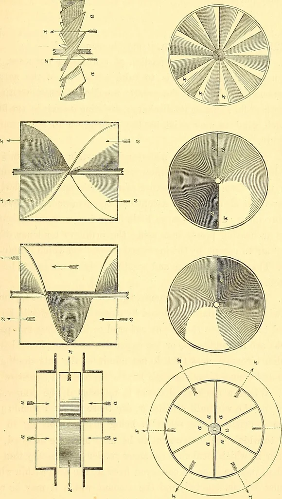An illustration from Illustrations of the theory and practice of ventilation : with remarks on warming, exclusive lighting, and the communication of sound, 1844, leaf 136
