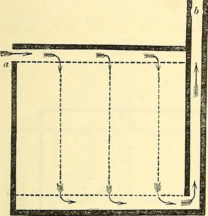 An illustration from Illustrations of the theory and practice of ventilation : with remarks on warming, exclusive lighting, and the communication of sound, 1844, leaf 156