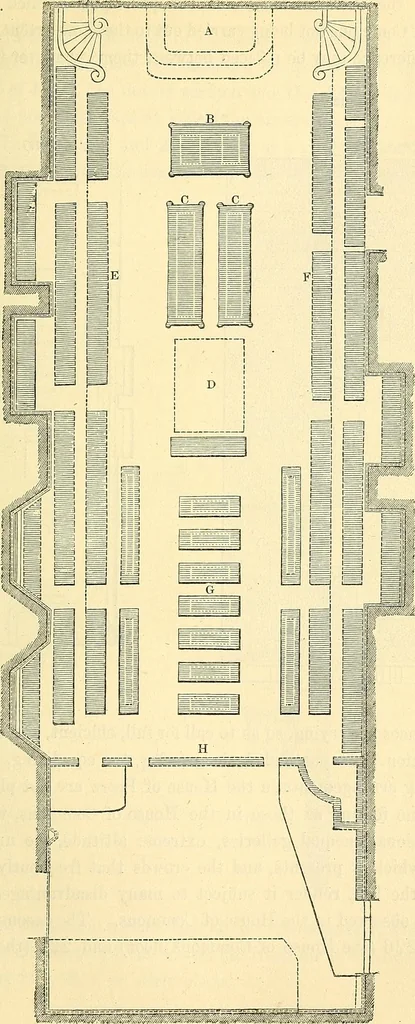 An illustration from Illustrations of the theory and practice of ventilation : with remarks on warming, exclusive lighting, and the communication of sound, 1844, leaf 314