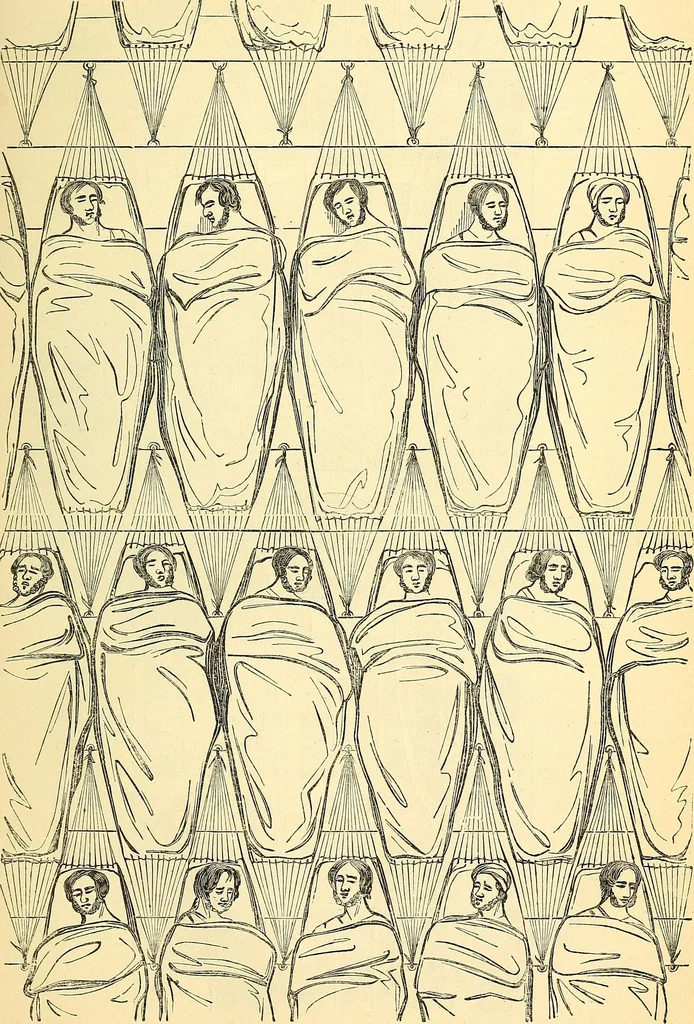 An illustration from Illustrations of the theory and practice of ventilation : with remarks on warming, exclusive lighting, and the communication of sound, 1844, leaf 380