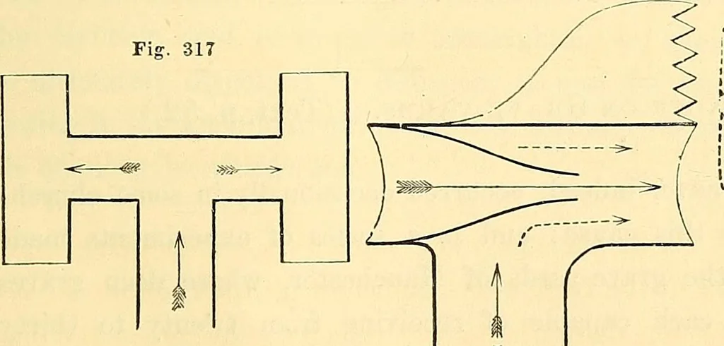 An illustration from Illustrations of the theory and practice of ventilation : with remarks on warming, exclusive lighting, and the communication of sound, 1844, leaf 456