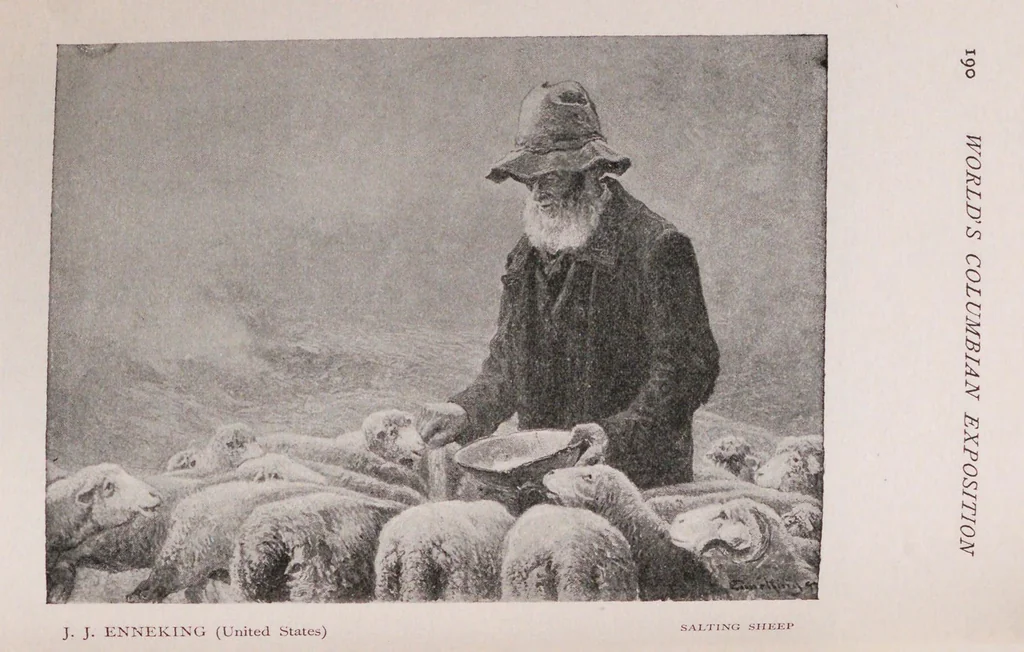 An illustration from Illustrations (three hundred and thirty-six engravings) from the Art gallery of the World's Columbian Exposition, 1893, leaf 198