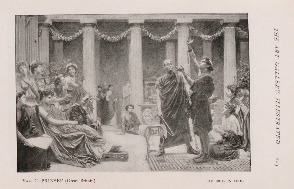 An illustration from Illustrations (three hundred and thirty-six engravings) from the Art gallery of the World's Columbian Exposition, 1893, leaf 217