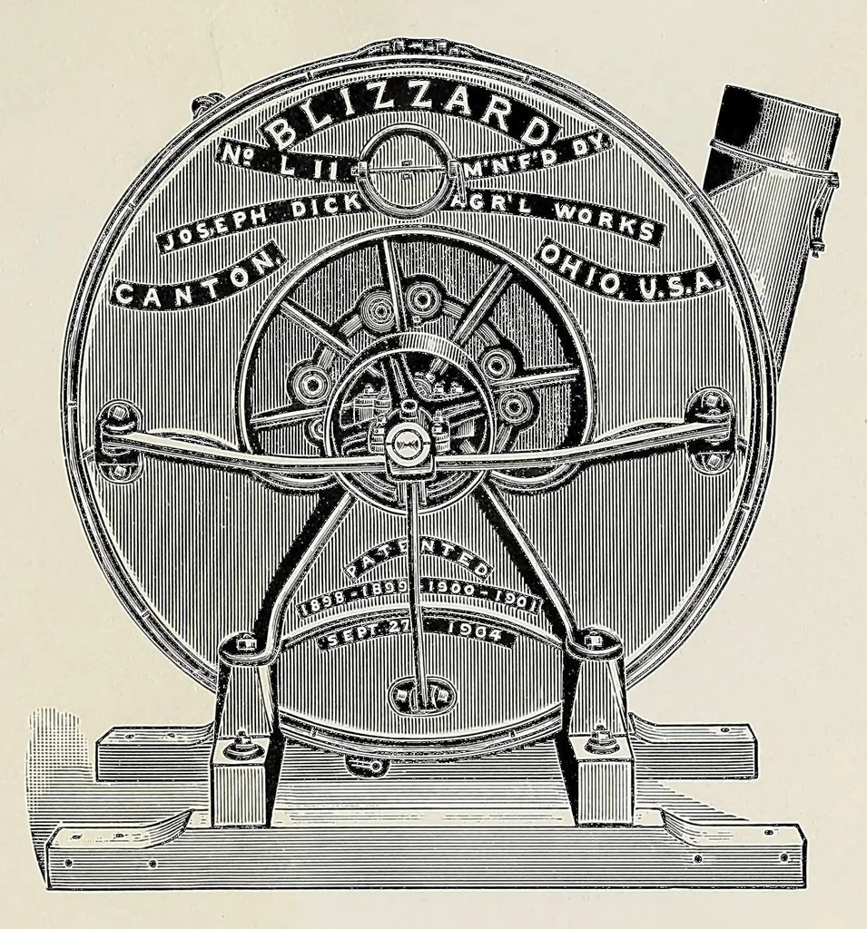 An illustration from Illustrative and descriptive pamphlet on feed and ensilage cutting and shredding machinery, 1908, leaf 17
