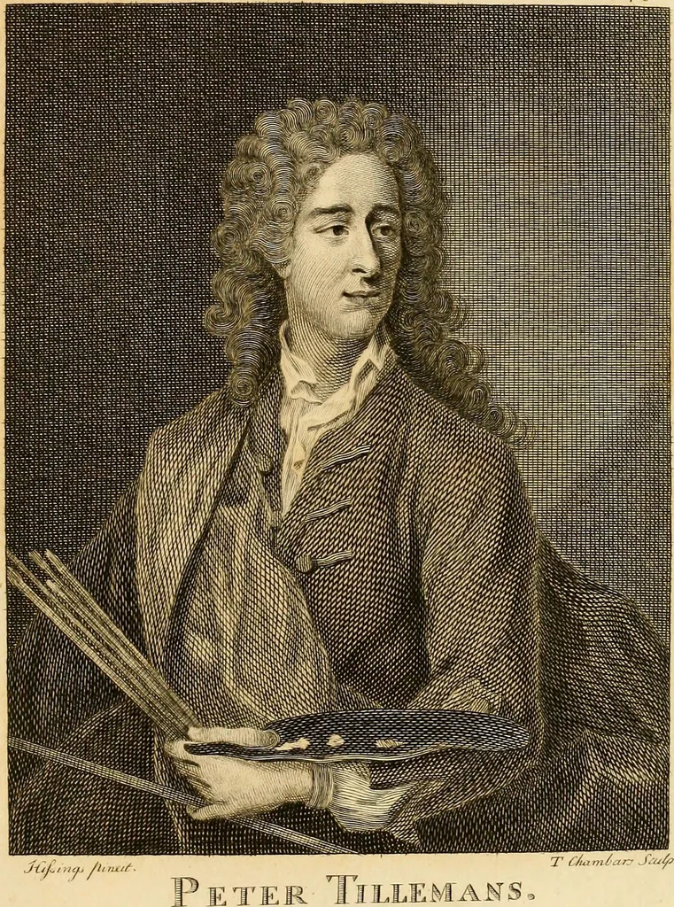 An illustration from An illustrative supplement to Pilkington's Dictionary of painters : consisting of biographical sketches, and one hundred and thirty-nine portraits, 1805, leaf 174